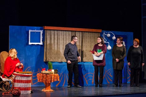 Dječje kazalište Branka Mihaljevića u Osijeku: Snježana Ivković i Lidija Helajz, Anđelčići, red. Snježana Ivković i Lidija Helajz