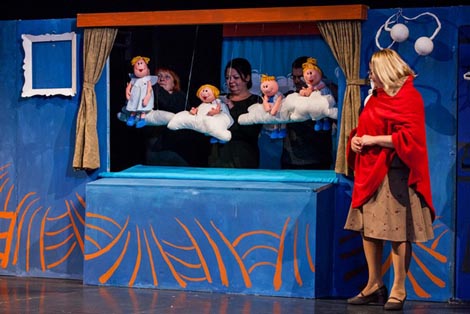 Dječje kazalište Branka Mihaljevića u Osijeku: Snježana Ivković i Lidija Helajz, Anđelčići, red. Snježana Ivković i Lidija Helajz