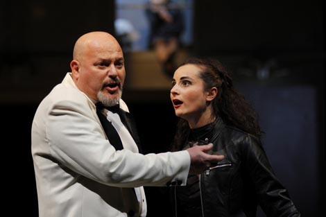 Hrvatsko narodno kazalište Ivana pl. Zajca, Rijeka, Talijanska drama: Sofoklo & Co., Antigone / Antigona, red. Ozren Prohić, foto: Dražen Šokčević