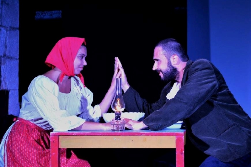 <em>Blatne duše</em> redatelja Marka Sabljakovića, Kazalište <em>Mika Živković</em>, Ratkovci, 2019.