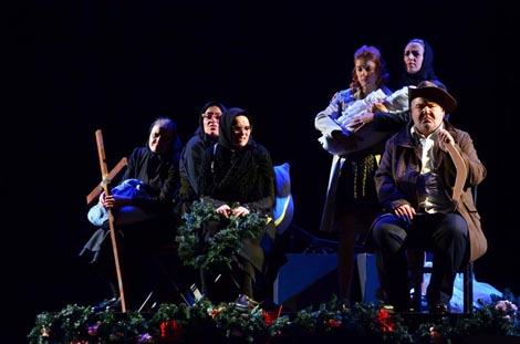 Zagrebačko gradsko kazalište Komedija, Zagreb: Mate Matišić: Bljesak zlatnog zuba, red. Zoran Mužić 