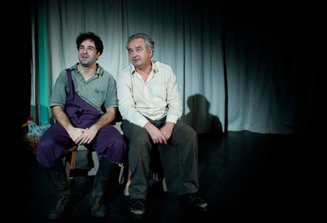 Scena Zvonimir Rogoz Hrvatskog narodnog kazališta u Varaždinu: Bogi Ivač znova (prema motivima srednjevjekovnih francuskih farsi nepoznata autora), red. Ljubomir Kerekeš