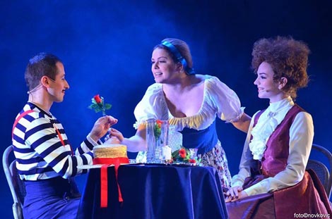 Zagrebačko gradsko kazalište Komedija, Zagreb: Darko Domitrović – Miro Gavran, Byron, dir. Dinko Appelt, red. Ivana Čoh