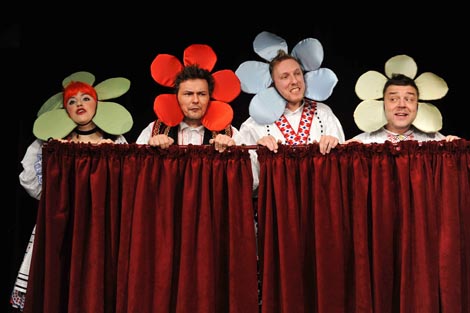 Noćna scena Satiričkog kazališta Kerempuh, Zagreb: Cabaret Chishche Lishche, red. Chishche Lishche