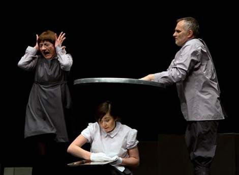 Kazalište slijepih i slabovidnih Novi život, Zagreb: Eugene Ionesco, Ćelava pjevačica, red. Ana Prolić