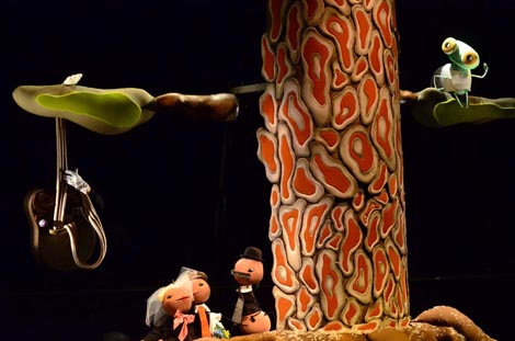 Zagrebačko kazalište lutaka: Mate Matišić, Cvrčak i mravi, red. Zoran Mužić