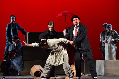 Zagrebačko gradsko kazalište Komedija: Bertolt Brecht, Dobra duša iz Sečuana, red. Ivica Kunčević