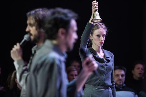 Mikser Teatar, SKC Novi Sad i Marko Grubić, Novi Sad, Dogville, red. Kokan Mladenović