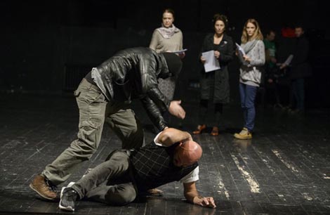 Kraljevsko pozorište Zetski dom, Cetinje, Crna Gora, Bence Bíró, Dokle pogled seže, red. Árpád Schilling 