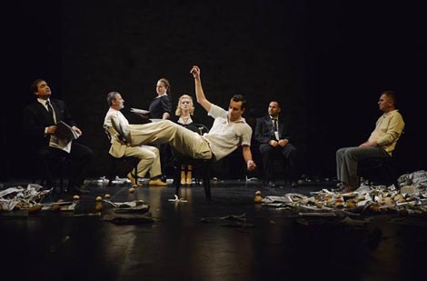 Gradsko kazalište Marina Držića, Dubrovnik: Rade Jarak, Duša od krumpira, red. Ozren Prohić, foto: Zeljko Tutnjevic