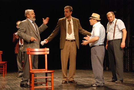 Knjaževsko-srpski teatar, Kragujevac, Bosansko narodno pozorište Zenica, Kazalište Virovitica: Reginald Rose, 12 gnjevnih ljudi, red. Neil Fleckman