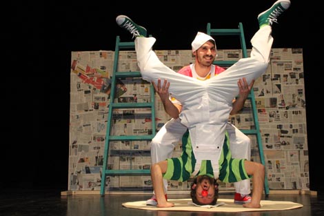 Scena Martin Hrvatskog doma Vukovar: Hrvoje Zalar, Fljuf i Žljuf, red. Robert Raponja