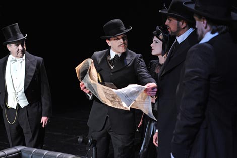 Slovensko narodno gledališče, Drama, Ljubljana, Miroslav Krleža, Gospoda Glembajevi, red. Ivica Buljan, foto: Peter Uhan