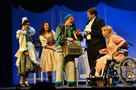 Gradsko kazalište Žar ptica, Zagreb: Johanna Spyri / Nino Škrabe, Heidi, red. Želimir Mesarić