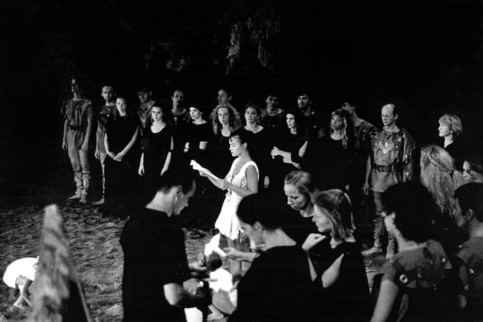 Marin Držić, <em>Hekuba</em>, adaptacija, režija i koreografija: Ivica Boban, 1991, DLJI, Festivalski dramski ansambl