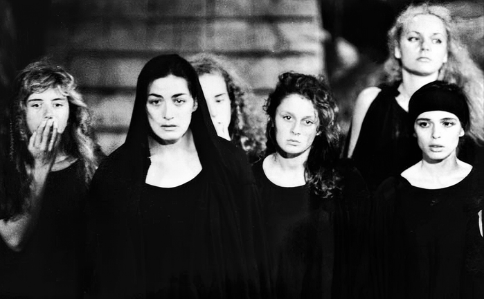 Marin Držić, <em>Hekuba</em>, adaptacija, režija i koreografija: Ivica Boban, 1991, DLJI, Festivalski dramski ansambl