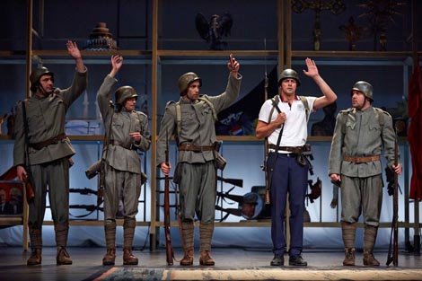 Gradsko dramsko kazalište Gavella, Zagreb: Miroslav Krleža, Hrvatski bog Mars, red. Sebastijan Horvat, foto: www.gavella.hr