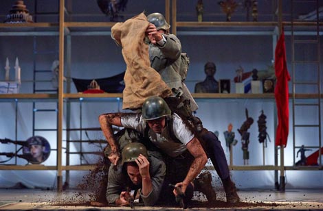 Gradsko dramsko kazalište Gavella, Zagreb: Miroslav Krleža, Hrvatski bog Mars, red. Sebastijan Horvat, foto: www.gavella.hr