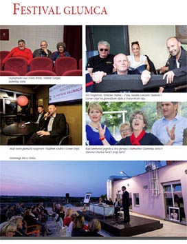 <em>Hrvatsko glumište</em>, časopis Hrvatskog društva dramskih umjetnika, gl. ur. Zlatko Vidačković, br. 64-67, 2015.