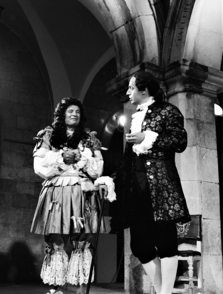 Molière – Tudišević, <em>Ilija Kuljaš – Građanin plemić</em> / <em>Le Bourgeois gentilhomme</em>, red. Ivica Kunčević, DLJI, Festivalski dramski ansambl, atrij Palače Sponza, 1997.