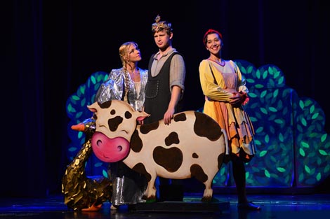 Gradsko kazalište Žar ptica, Zagreb: Marijana Nola (prema istoimenoj engleskoj bajci Josepha Jacobsa), Janko i čarobni grah, red. Helena Petković, foto: © Novković