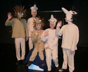 Dramski studio Dada Kazališne družine Pinklec, Čakovec: Marta Viduka i Sven Pal, Kako je Ješko pobijedio prehladu, red. Davor Dokleja