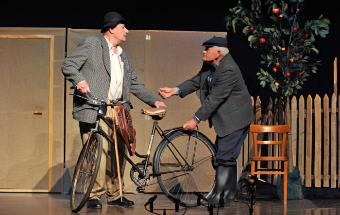 Predstava <em>Gjezdo je ostalo prazno</em> / <em>Gnijezdo je ostalo prazno</em> Đure Horvata u izvođenju KUD-a Katruže iz Ivanovca na Festivalu KAM 2019. godine