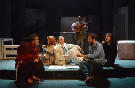 Gradsko kazalište Marina Držića, Dubrovnik: Milan Milišić, Kad je Bog stvarao Dubrovnik, red. Matko Sršen, foto: Željko Tutnjević