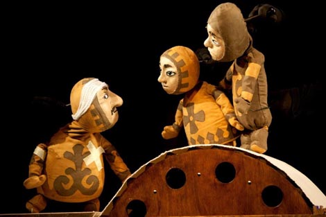 Gradsko kazalište lutaka Split: Kako se vjetar spustio među ljude (prema motivima jakutske narodne bajke), red. Tamara Kučinović