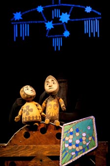 Gradsko kazalište lutaka Split: Kako se vjetar spustio među ljude (prema motivima jakutske narodne bajke), red. Tamara Kučinović