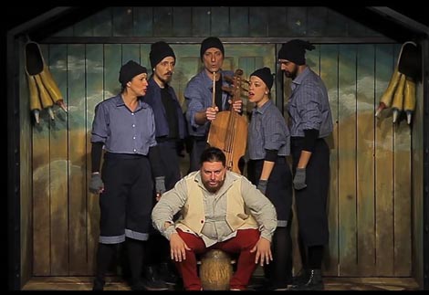 Lutkarsko kazalište Bóbita, Pečuh, Republika Mađarska: Orsolya Nagy, Kalamona vjetrovezač, red. Róbert Markó