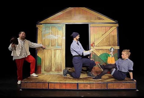 Lutkarsko kazalište Bóbita, Pečuh, Republika Mađarska: Orsolya Nagy, Kalamona vjetrovezač, red. Róbert Markó