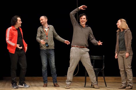 Gradsko dramsko kazalište Gavella, Zagreb: Kay Pollak, Kao na nebu, red. Rene Medvešek 