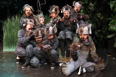 Gradsko kazalište Trešnja, Zagreb: Rudyard Kipling, Knjiga o džungli, red. Saša Anočić