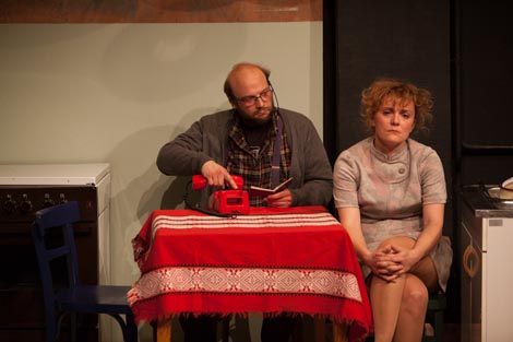 Teatar &TD, Zagreb: Bobo Jelčić, Ko rukom odneseno, red. Bobo Jelčić, foto: Martina Kenji