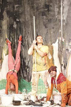 Državno kazalište iz Braunschweiga i Zagrebačko kazalište mladih: Ivana Sajko, Krajolik s padom, red. Daniela Löffner