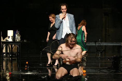 Zagrebačko kazalište mladih, Kraljevsko pozorište Zetski dom na Cetinju, Međunarodni festival Kotor Art: Miroslav Krleža, Leda, red. Anica Tomić