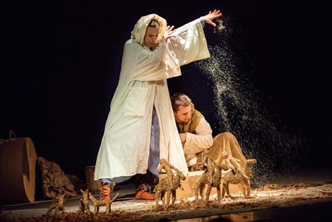 Dječje kazalište Branka Mihaljevića, Osijek, Kazalište Oberon, Koprivnica: Selma Lagerlöf, Legende o Kristu, red. Damir Mađarić