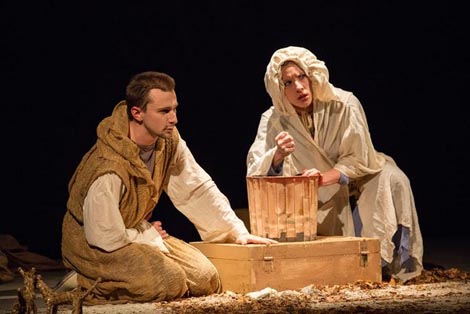 Dječje kazalište Branka Mihaljevića, Osijek, Kazalište Oberon, Koprivnica: Selma Lagerlöf, Legende o Kristu, red. Damir Mađarić