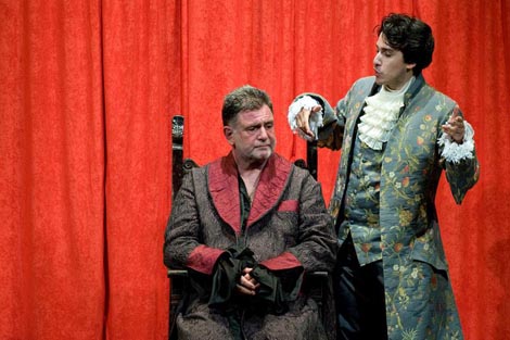 Hrvatsko narodno kazalište u Varaždinu: nepoznati autor, Mislibolesnik ili Hipohondrijakuš i Marc Antoine Charpentier, Le malade imaginaire, red. Ozren Prohić, dir. Saša Britvić