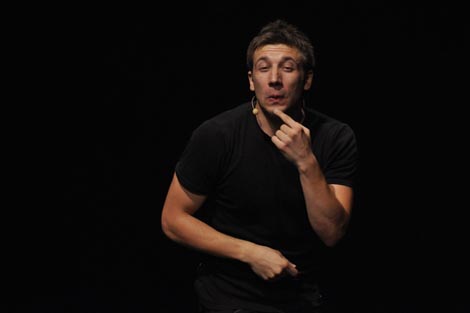 Istarsko narodno kazalište – Gradsko kazalište Pula: Dario Fo, Mistero Buffo, red. Valter Roša