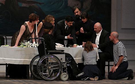 Hrvatsko narodno kazalište Ivana pl. Zajca Rijeka: Sebastijan Horvat – Milan Marković Matthis, Nad grobom glupe Europe, red. Sebastijan Horvat