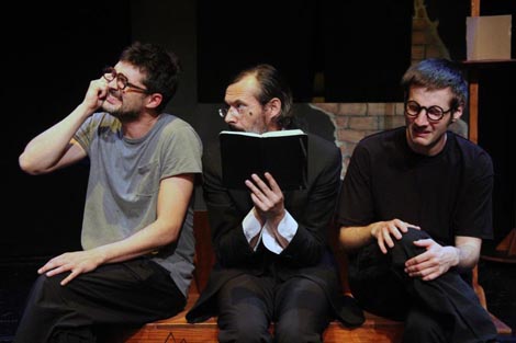 Teatar Exit, Zagreb, Ludens Teatar, Koprivnica: Saša Anočić, Priroda i društvo, red. Saša Anočić