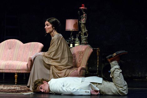 Hrvatsko narodno kazalište u Šibeniku: Dubravko Jelačić Bužimski, Noćna igra s Jesenjinom, red. Jasmin Novljaković