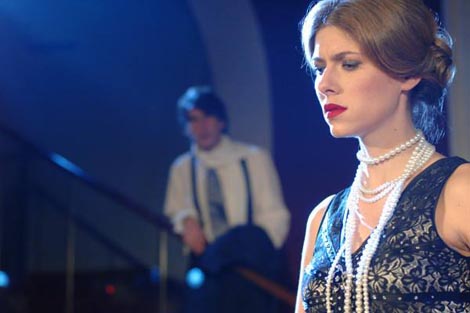 Noćna scena Hrvatskog narodnog kazališta u Osijeku: Dubravko Jelačić Bužimski, Noćna igra s Jesenjinom, red. Dražen Ferenčina