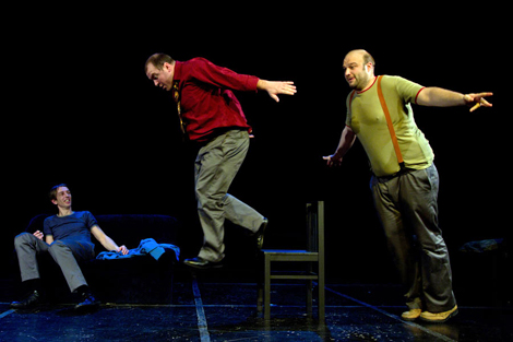 Teatar Exit, Zagreb: Očevi i djeca, autorski projekt Ksenije Zec i Saše Božića 