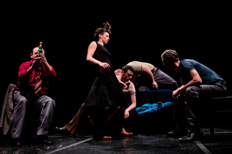 Teatar Exit, Zagreb: Očevi i djeca, autorski projekt Ksenije Zec i Saše Božića 