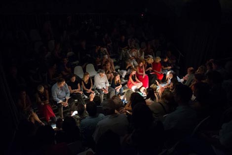 64. Dubrovačke ljetne igre: Tomi Janežić, Katja Legin (prema Platonovu izvorniku), Obrana Sokratova, red. Tomi Janežič