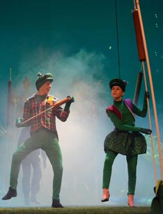 Istarsko narodno kazalište – Gradsko kazalište Pula: Hans Christian Andersen, Palčica, red. Andrea Gotovina, foto: Sasa Miljević