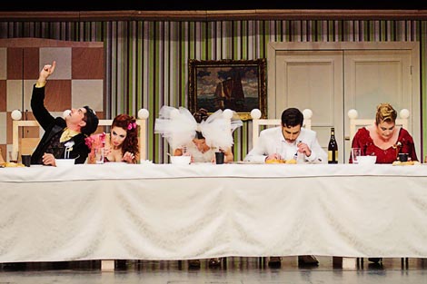 Hrvatsko narodno kazalište u Šibeniku: Bertolt Brecht, Pir malograđana, red. Dražen Ferenčina